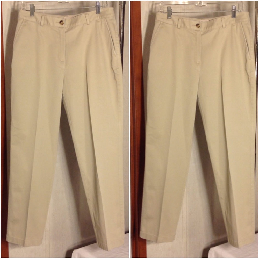 Women's Beige L. L. Bean Casual Pants
